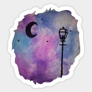 Galaxy Streetlight Sticker